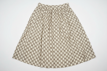 Worthington ivory skirt w brown link